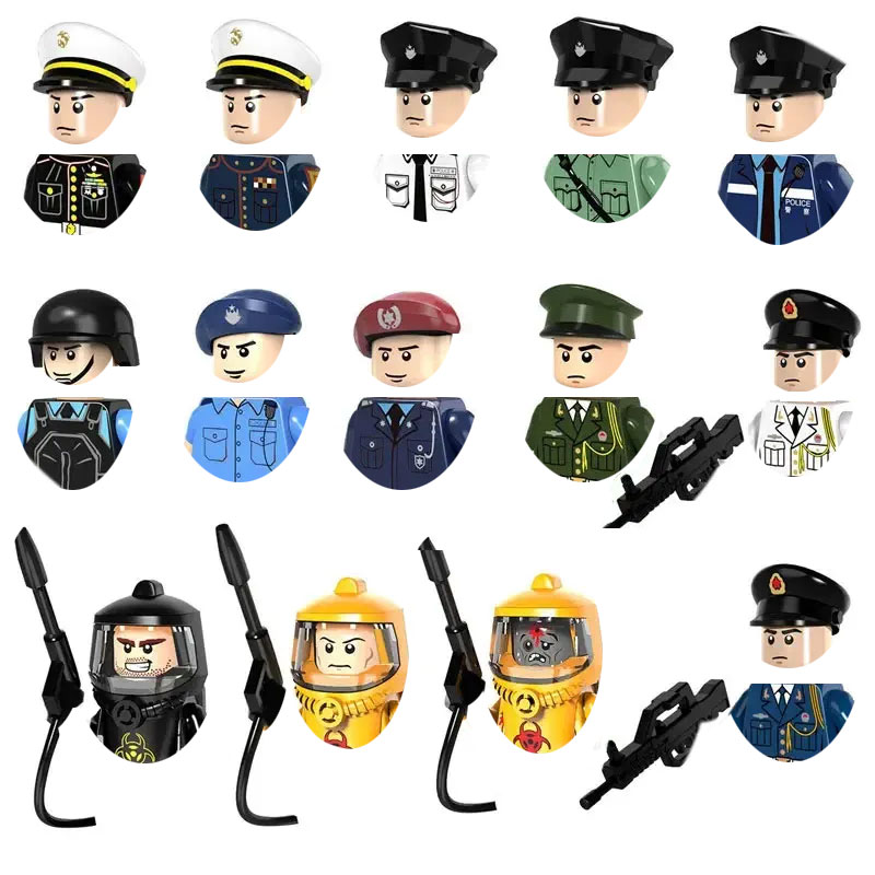 Lego Set Creator - نموذج مصغر لشرطة المدينة الخاصة وشرطة