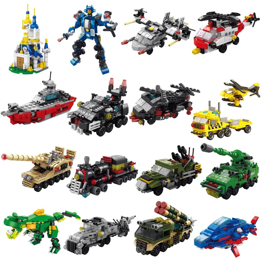 Lego Set City - 6 في 1 مدينة الهندسة سيارة