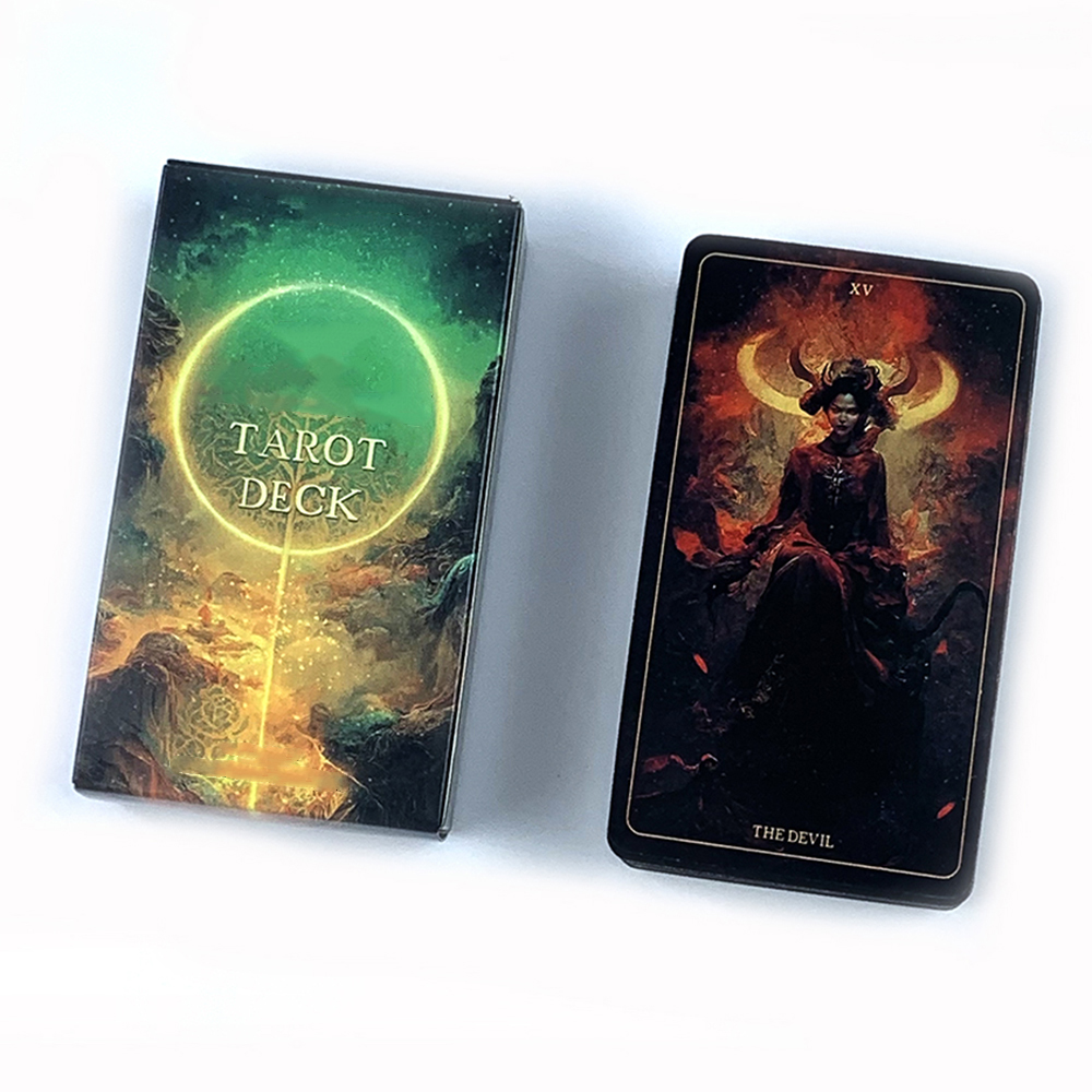 Graded Card Display - مجموعة بطاقات التاروت، 78 قطعة، ألعاب