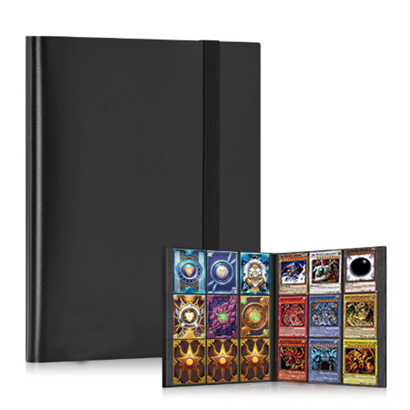 Trading Card Binder - حافظة بطاقات قرطاسية كبيرة السعة لتخزين