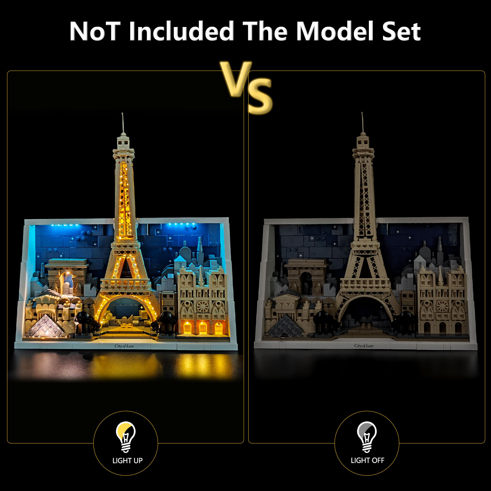 مجموعة إضاءة LED من LYBMTWF مت - مراجعة Lego Set City وسعره