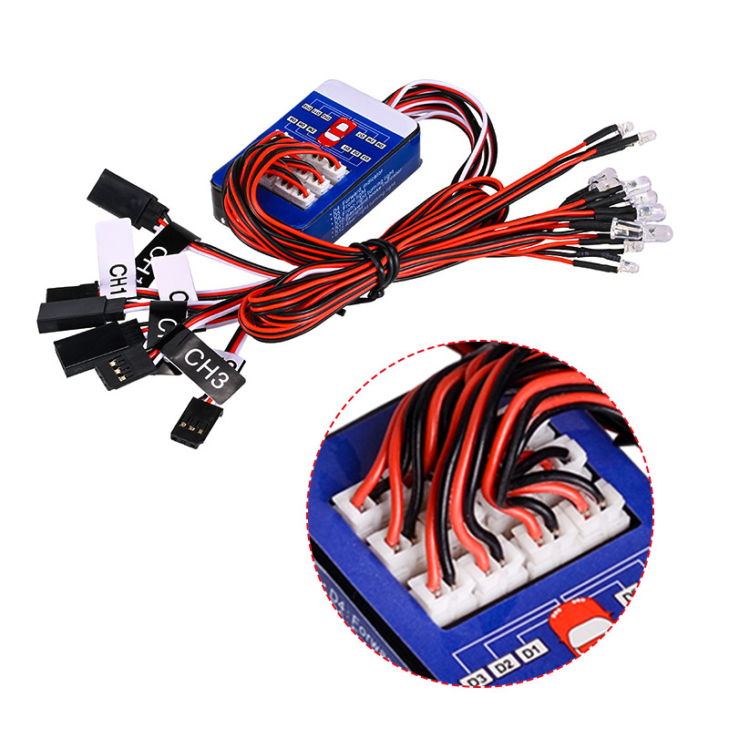 نظام إضاءة LED لسيارة التحكم ع - مراجعة Tamiya Model Rc Car وسعره