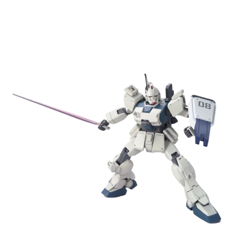 بانداي أصلي HG 1/144 RX-79 G E - مراجعة Bandai Model Gundam Hg وسعره