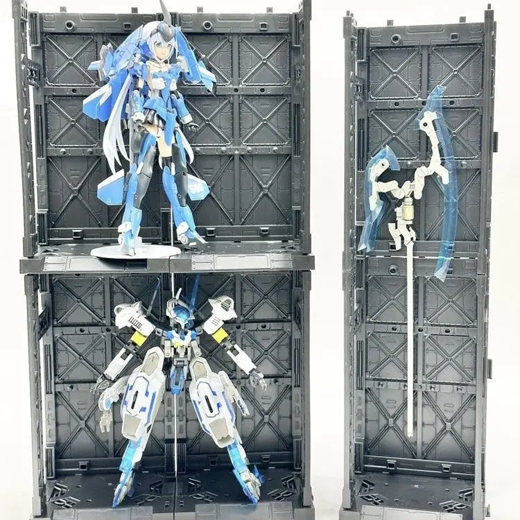 متوفر: حامل عرض ورف تخزين وقاع - مراجعة Bandai Model Gundam Hg وسعره