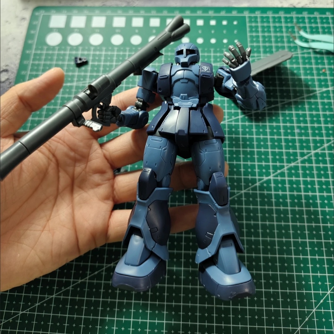 GTO MS-05 HG 1/144 زاكو بلاك ت - مراجعة Bandai Model Gundam Hg وسعره