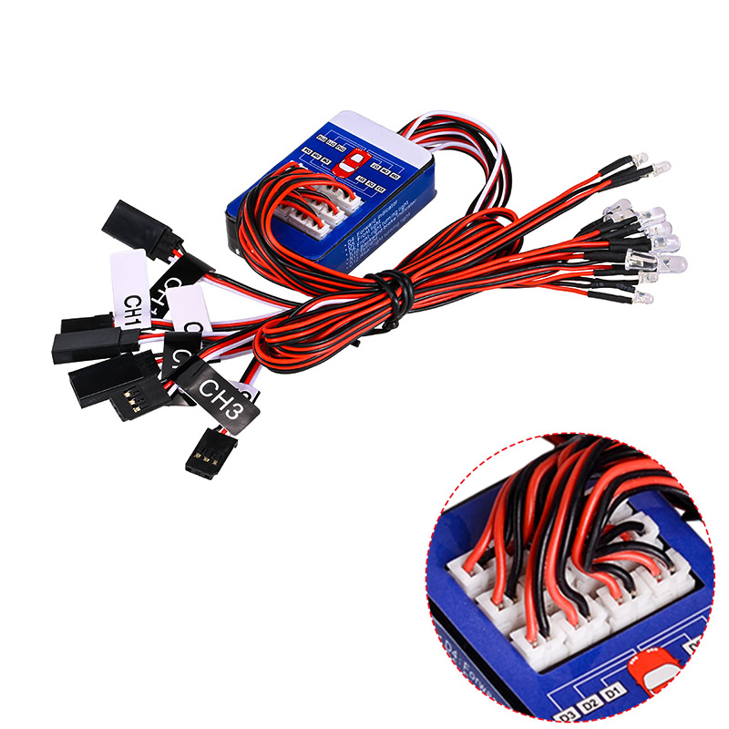 نظام إضاءة RC بـ 12 مصباح LED، - مراجعة Tamiya Model Rc Car وسعره
