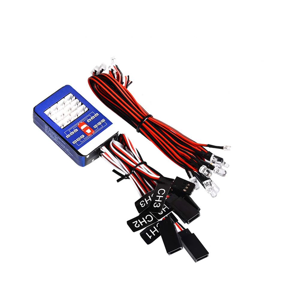 نظام إضاءة RC بـ 12 مصباح LED، - مراجعة Tamiya Model Rc Car وسعره