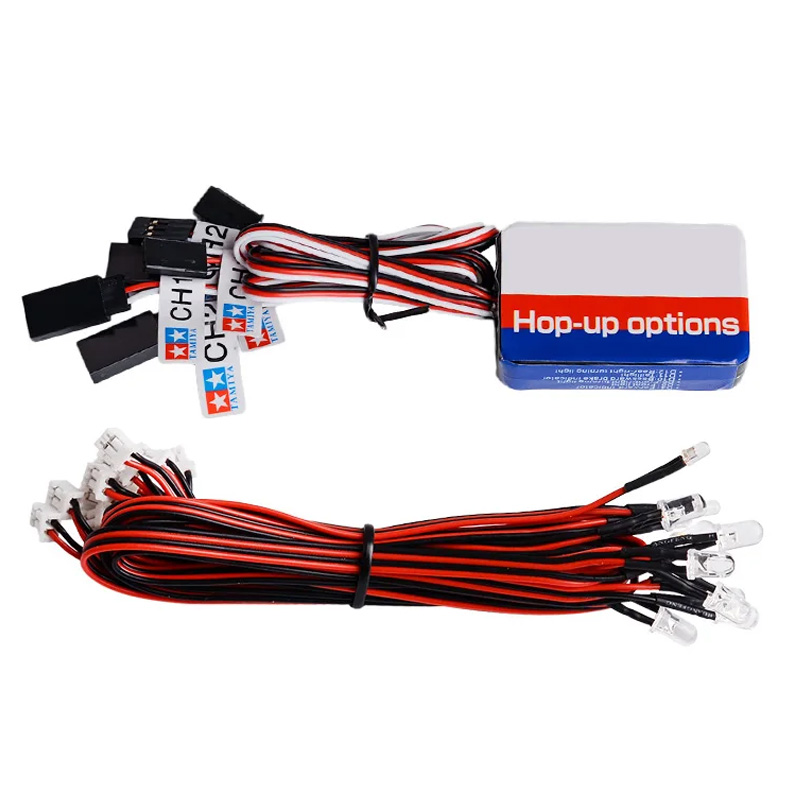 نظام إضاءة RC بـ 12 مصباح LED، - مراجعة Tamiya Model Rc Car وسعره