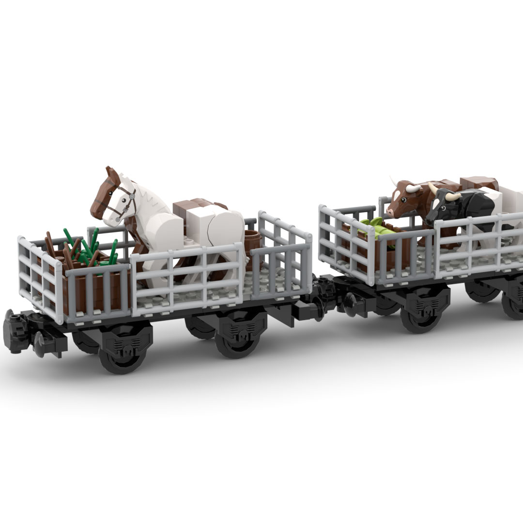 مجموعة قطع بناء قطار نقل الحيو - مراجعة Lego Set Creator وسعره